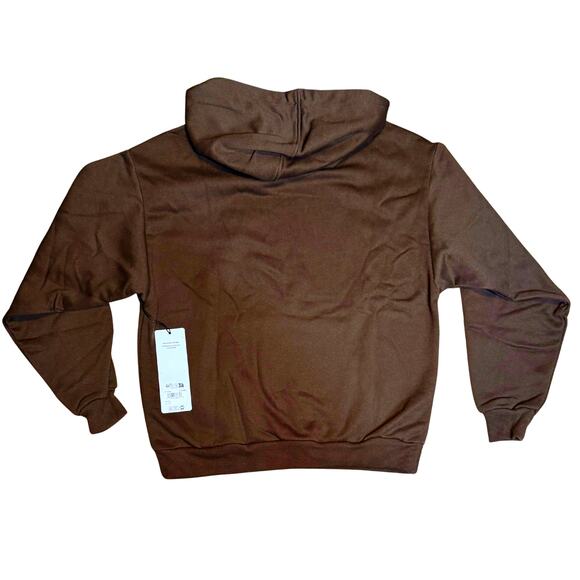 NWT Alo Yoga Accolade Hoodie 🟫 XXS Oversized Espresso - Picture 3 of 6